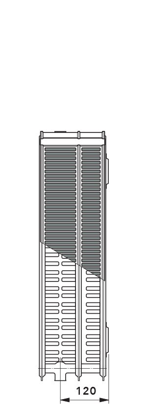 Modernizációs lapradiátorok  Típus 33 K