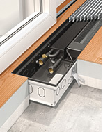 F1P underfloor convector
