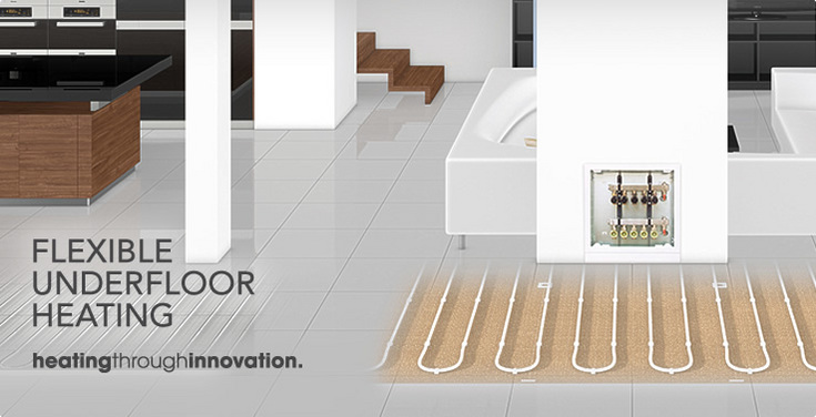 Flexible underfloor heating