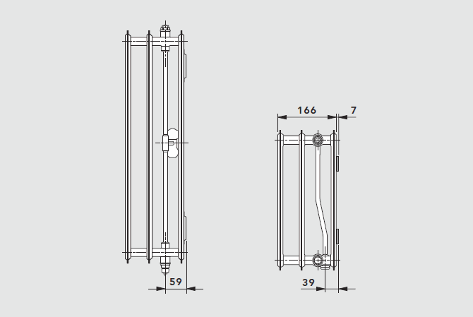T6 hygiene radiator TYPE 30 VM