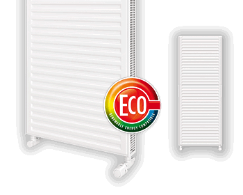 Vertical profile radiator
