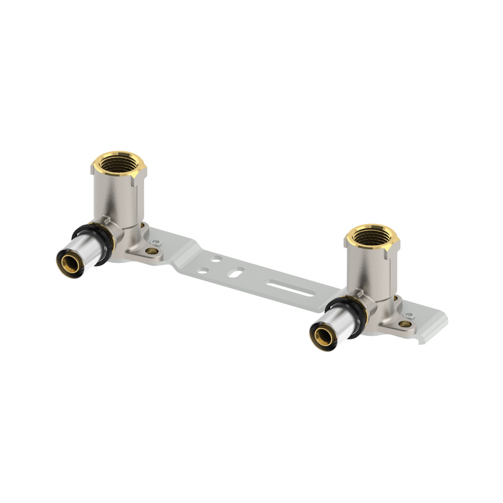Cleverfit Radial In-Wall Set Of Wall Elbows 52 Mm