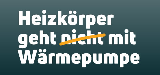 Wärmepumpe und Heizkörper - Die einfachste Lösung in der Heizungssanierung