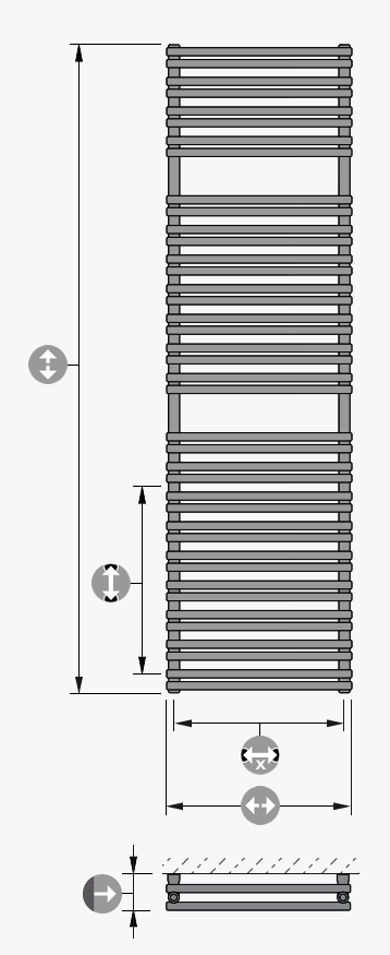 Designheizkörper Modernisierungsheizkörper BAWA-T