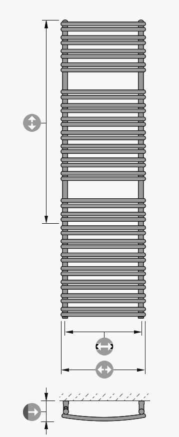 Designheizkörper CAVALLY