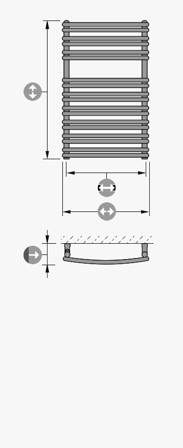 Designheizkörper CAVALLY