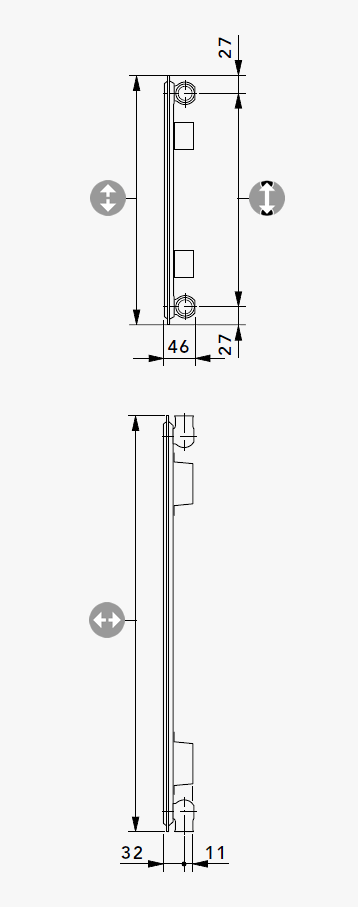 Hygiene Kompaktheizkörper Type 10