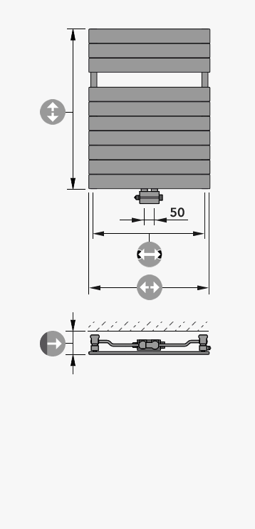 Designheizkörper LOWA-VM