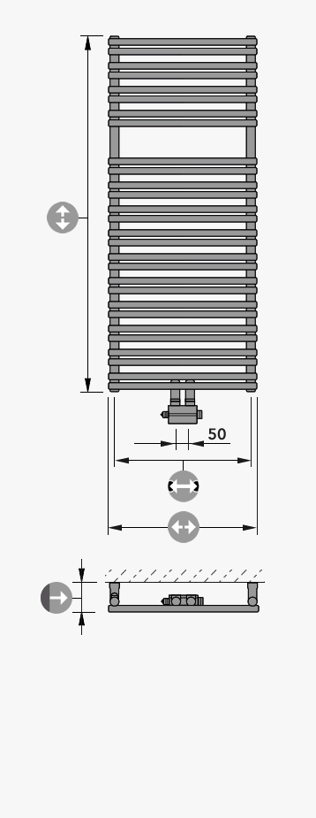 Designheizkörper BAWA-VM