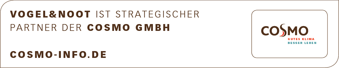 COSMO - strategischer Partner von VOGEL&NOOT