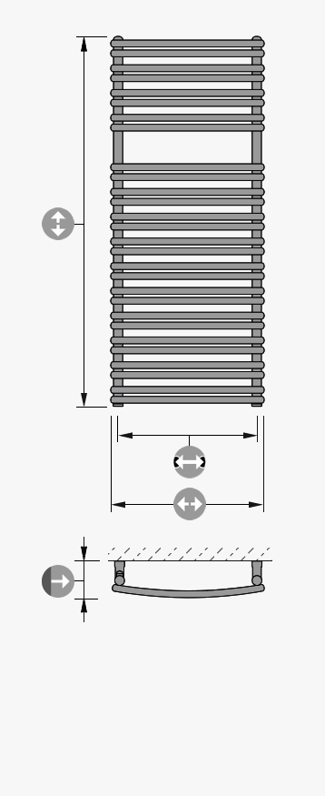 Designheizkörper GRAZ