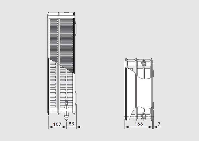 Multifunctional radiator TYPE 33 KV