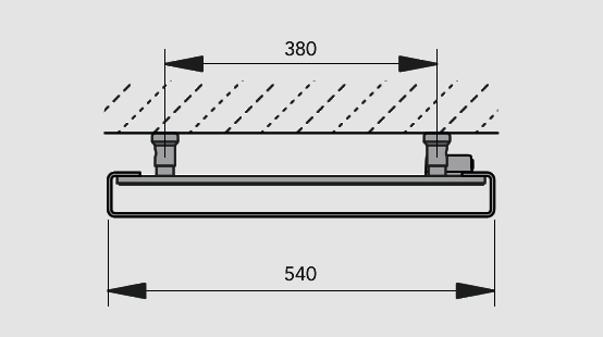 NEWA-E Elektroheizkörper Handtuchbügel