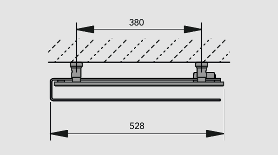 NEWA-E Elektroheizkörper Handtuchbügel