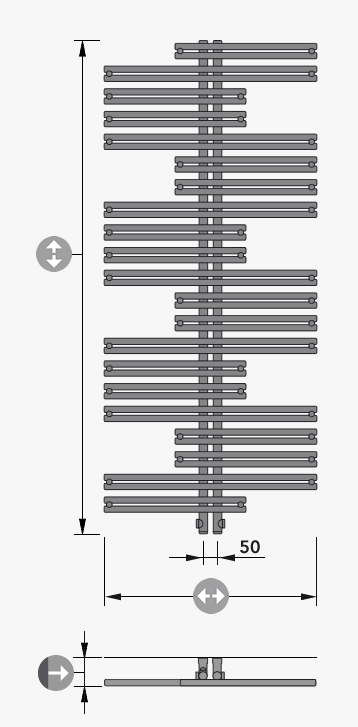 Designheizkörper PISA