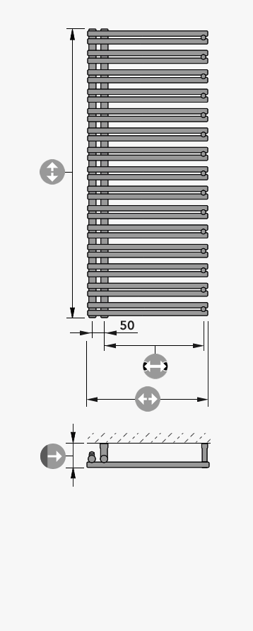 Designheizkörper WIEN