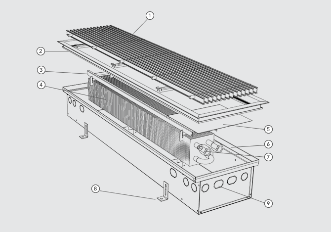 Intratherm - Konstrukcija sustava s aluminijskom uzdužnom rešetkom i Z-okvirom