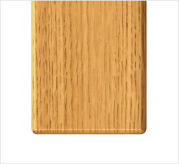 Oak lacquered