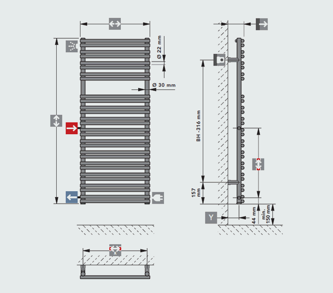 BAWA replacement connection modes