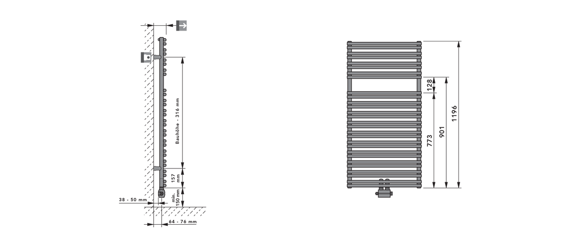 BAWA-VM dimensions