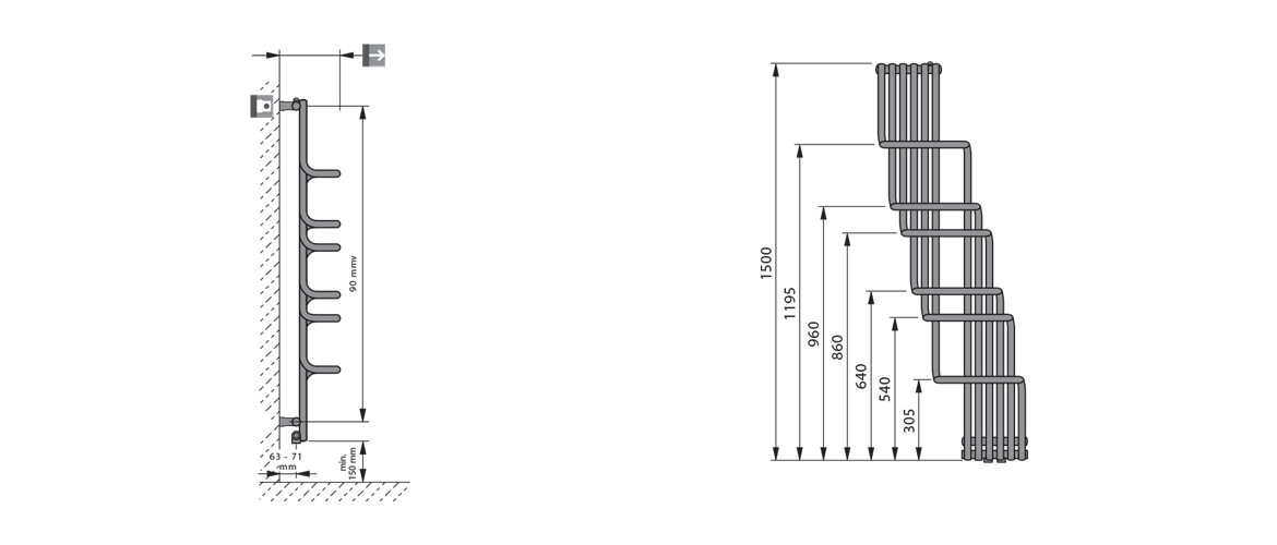 SEINE-V dimensions
