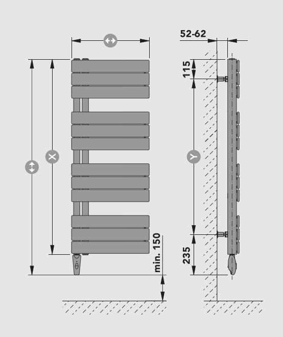 MARANOA eLINE dimensions