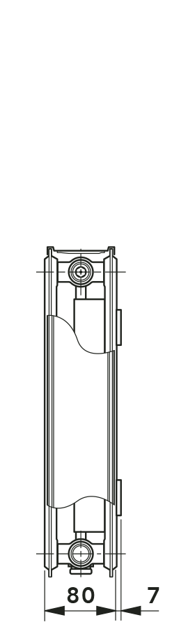 Multifunctional radiator TYPE 21 KV-S