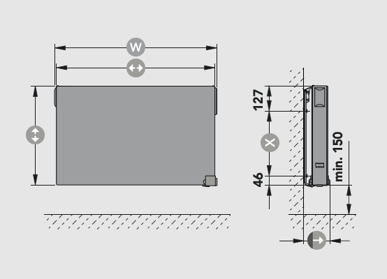 Rio PLAN eLINE - type 21 - dimensions