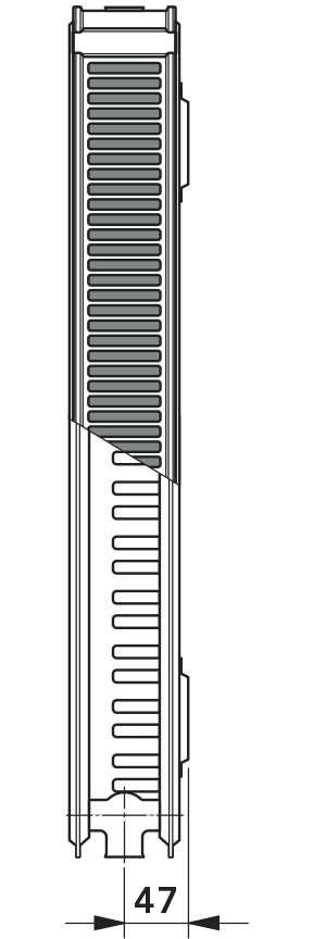 RADIATORI COMPATTI Tipo 21 K-S