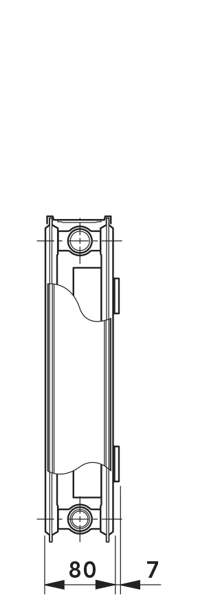 RADIATORI COMPATTI Tipo 21K-S