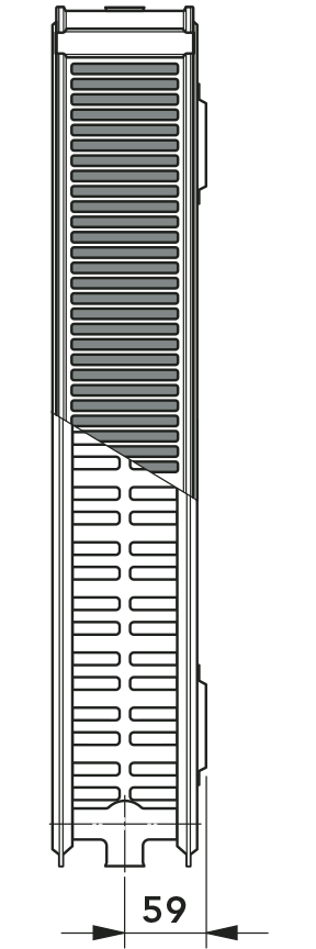 RADIATORI COMPATTI Tipo 22 K