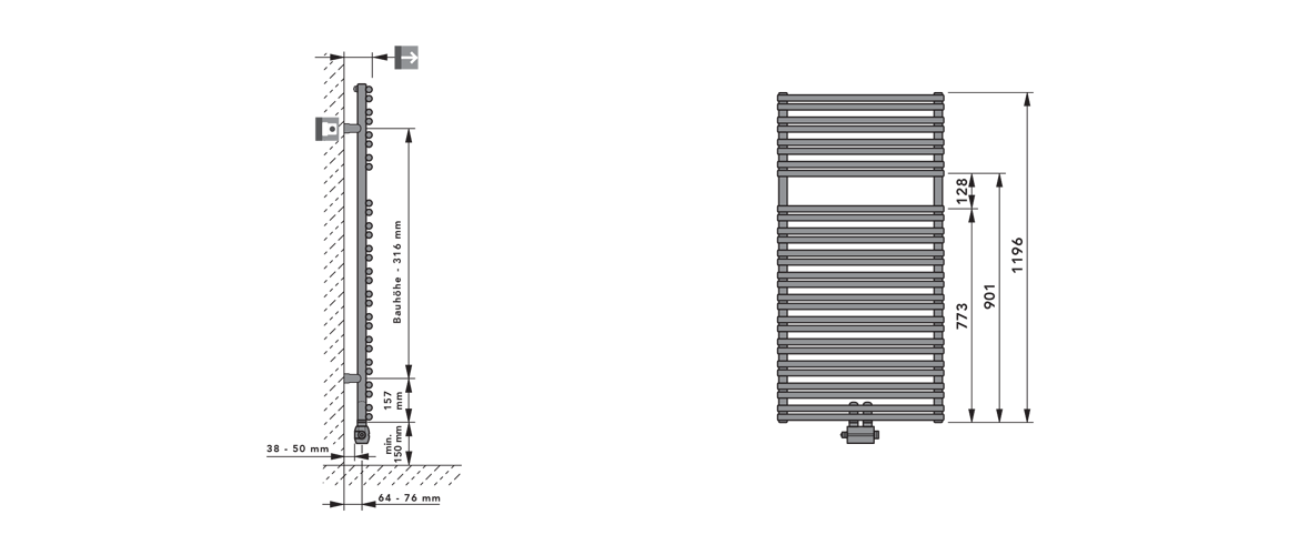 BAWA-VM dimensions