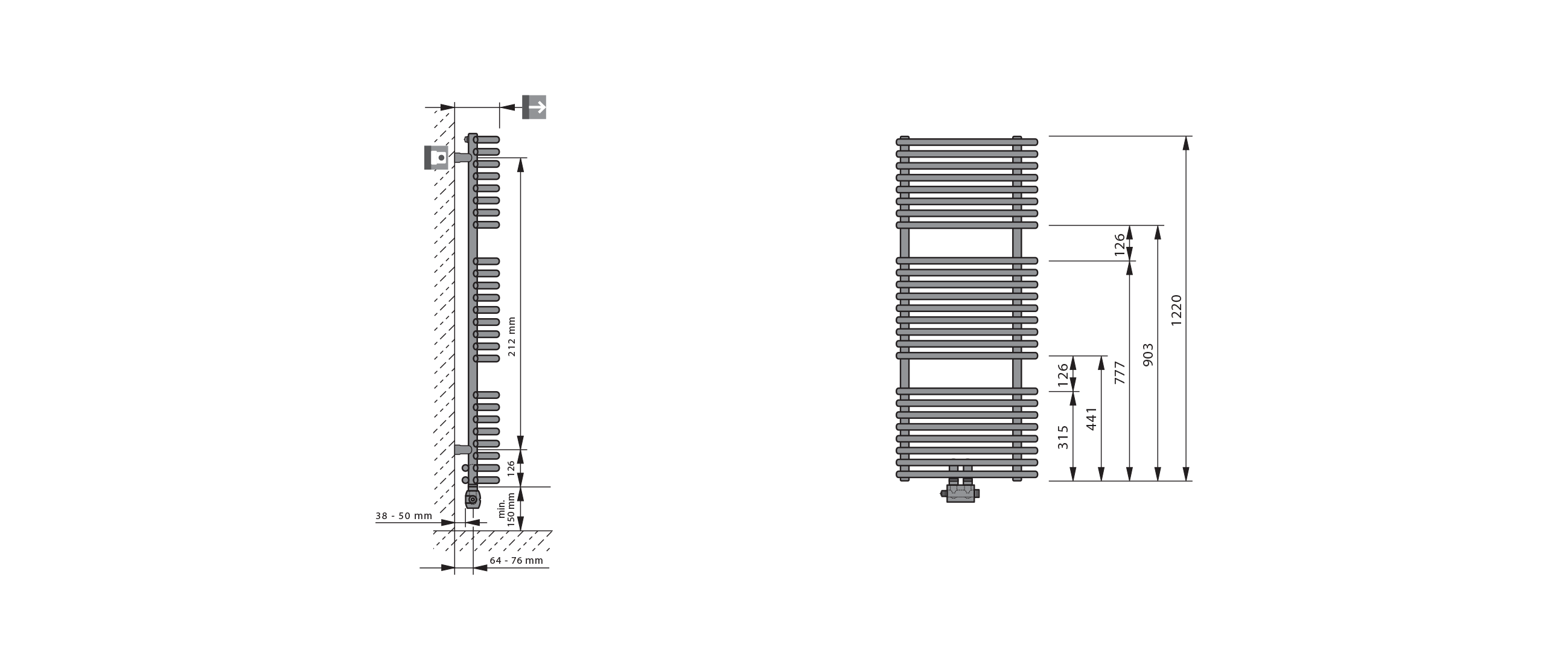 FULDA-VM dimensions