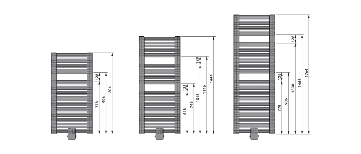 BAWA SPA vertical dimensions
