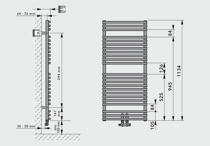 DION-VM dimensions