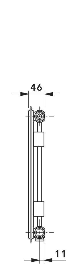 T6 hygiene radiator TYPE 10 VM