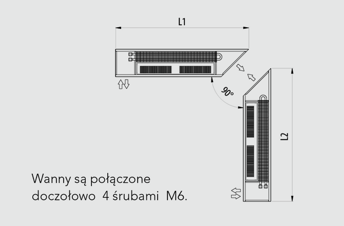 INTRATHERM rectangular bevel cut