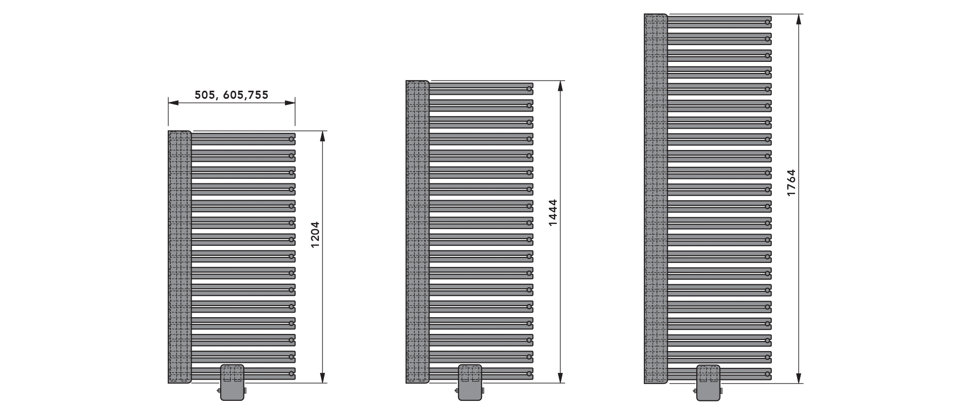 Dimensiuni verticale [mm]