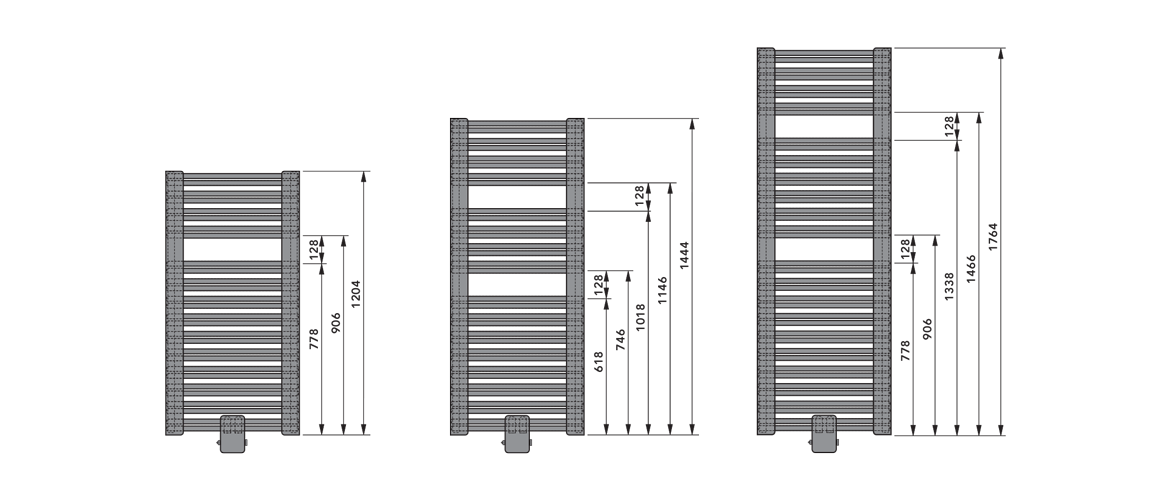 Dimensiuni verticale [mm]