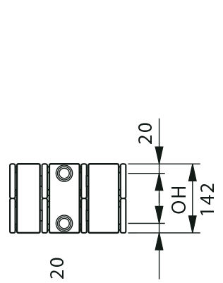 KK dimensiuni de racordare [mm]