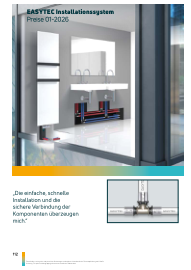 Preisliste EASYTEC Installationssystem 01-2026
