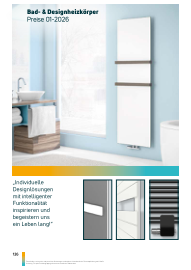 Preisliste Bad- & Designheizk&ouml;rper 01-2026
