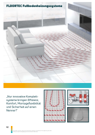 Preisliste FLOORTEC Fußbodenheizungssysteme