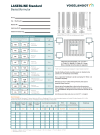 Bestellformular LASERLINE Standard