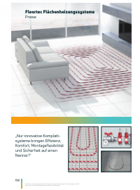 FLOORTEC Fußbodenheizung Technik und Preise