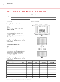 Bestellformular LASERLINE VM und LASERLINE TWIN