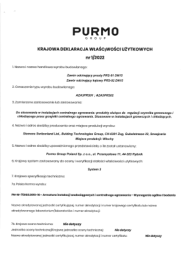 KDWU 01/2022 Zawór odcinający prosty PRS-01 DN15 i zawór odcinający kątowy PRS-02 DN15
