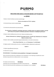 KDWU 04/2022 Głowica termostatyczna PTH-01 z kapilarą