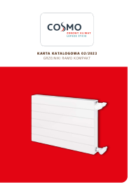 Karta katalogowa - Grzejniki COSMO Ramo Kompakt