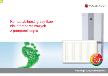 Kompatybilność grzejników niskotemperaturowych z pompami ciepła - prezentacja